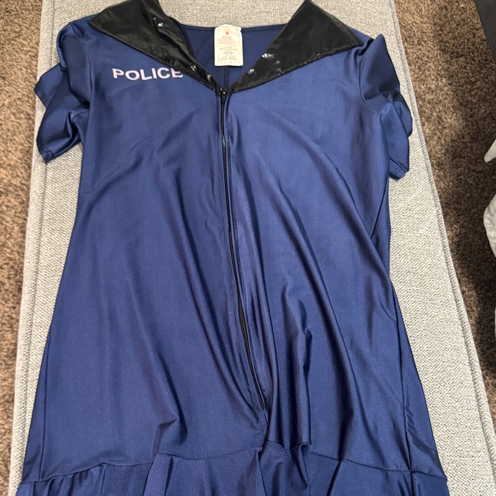 Women's Blue Police Costume